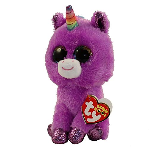 Ty TY36328 Beanie Boo's - Peluche de Unicornio (15 cm)