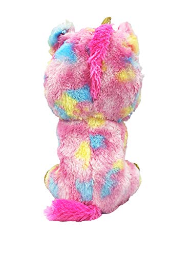 TY - Unicornio de peluche, 23 cm, color rosa (37041TY) , color/modelo surtido