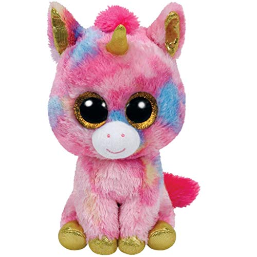 TY - Unicornio de peluche, 23 cm, color rosa (37041TY) , color/modelo surtido