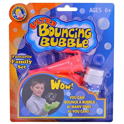 Uncle Bubble- Kit de pompas Ultra Bouncing, Multicolor (1)