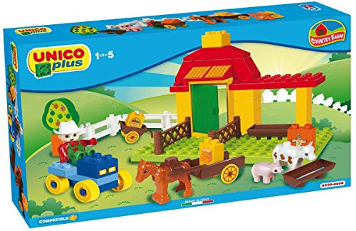 Unico Plus- Granja Juego de construcción (Androni 8529)