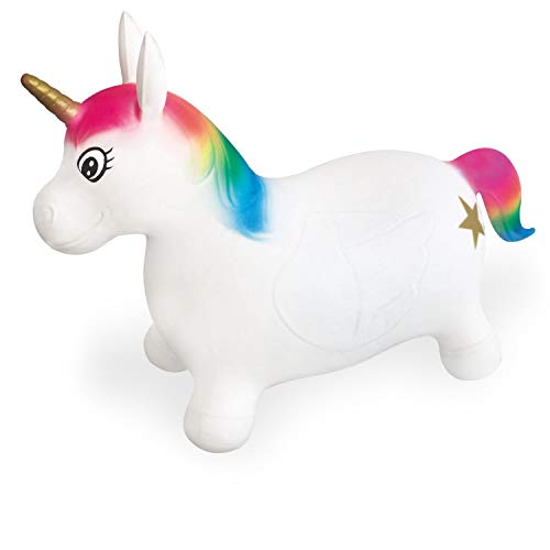 Unicornio Saltador Hinchable 65x50cm