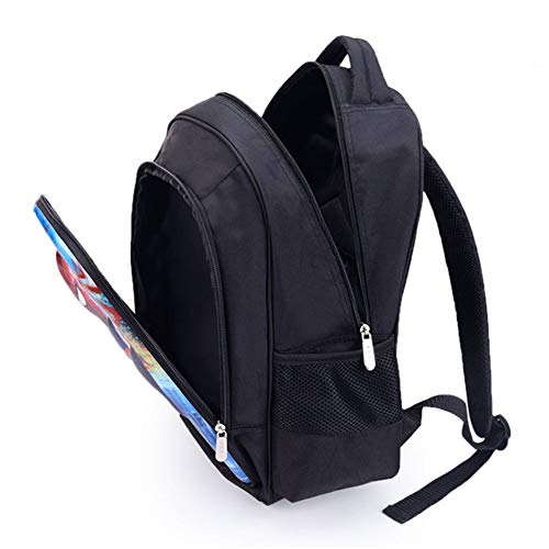 UNILIFE Juego De Mochila para Niños Mochila De Pokemon Mochilas Escolares con Estampado De Dibujos Animados para Estudiantes De Primaria 18 L