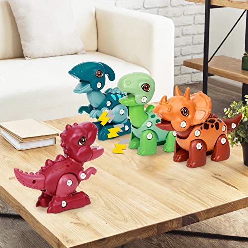 Vanplay Dinosaur Toy DIY Dinosaurio Juego Stem Juguete Educativo para Niños y Niñas de 3 a 7 Años