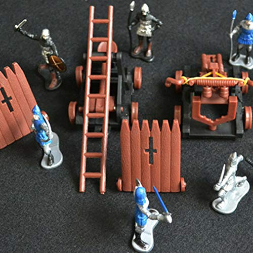 vap26 Modelo de construcción Accesorio Playset Regalos Juego de Caballeros educativos Juego de Juguetes de Castillo