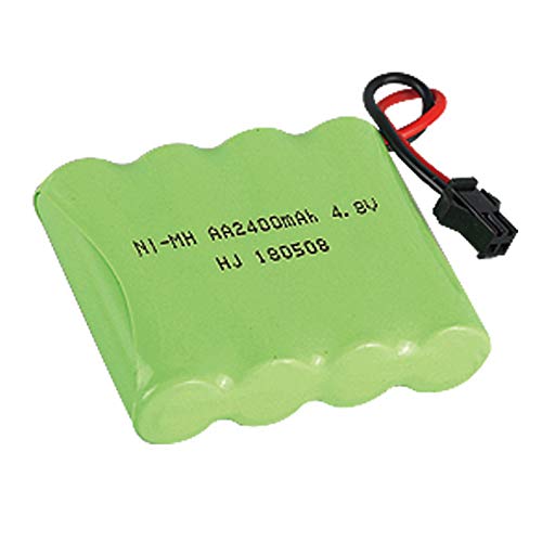 Varadyle 4.8V 2400MAh Ni-MH BateríA Grupo RC Juguete IluminacióN EléCtrica AA 4.8 V 2400 BateríA para RC Toys