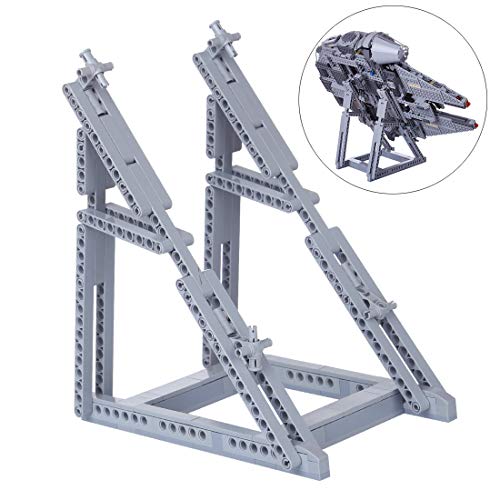 VenGo Display Stand Soporte para Star Wars Millenium Falcon, Compatible con Lego Halcón Milenario 75192/75257/75105