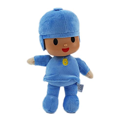 ViperIMR Pocoyo Juguete De Felpa 4 Piezas Set Pocoyo Pato Elly Y Luna Peluches Suave Muñeca Regalo para Niños Niñas Y Fanáticos