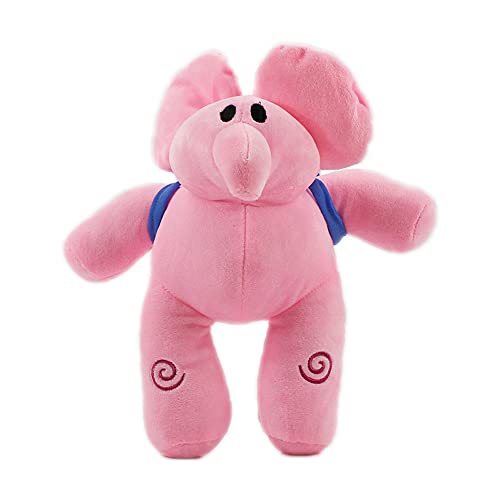 ViperIMR Pocoyo Juguete De Felpa 4 Piezas Set Pocoyo Pato Elly Y Luna Peluches Suave Muñeca Regalo para Niños Niñas Y Fanáticos