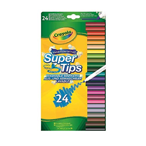 Vivid Imaginations - Set de 24 crayolas supertips, multicolor (58-5057-E-000) , color/modelo surtido