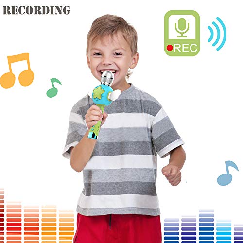 VOZKOM Karaoke Microfono Niños, Karaoke Infantil con Microfono, Juguetes Niños 2-6 Años