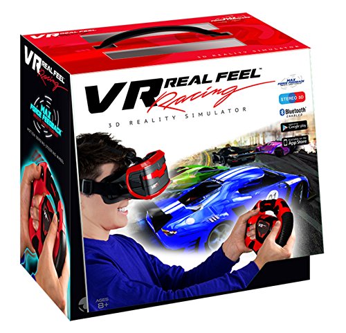 VR Entertainment- VR Volante Bluetooth y Gafas de Realidad Virtual para iOS iPhone y Android (49400)