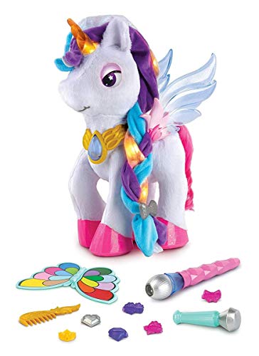 VTech 80-182504 Mila, Mi Colorido Unicornio Mascota electrónica, Multicolor