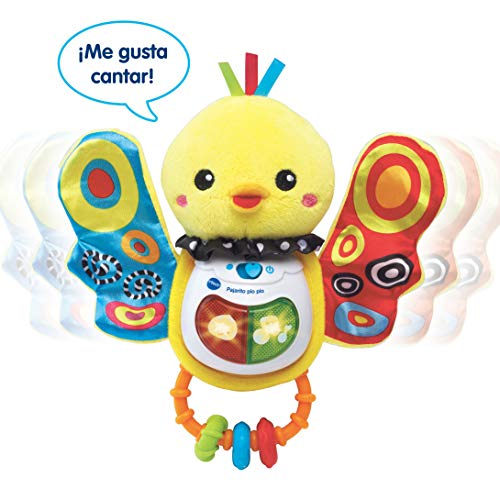 VTech-80-185322 Sonajero Pajarito pío con Voz, Color (3480-185322)