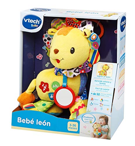 VTech-80-186022 Peluche Interactivo para Colgar en Cuna Coche. (3480-186022)