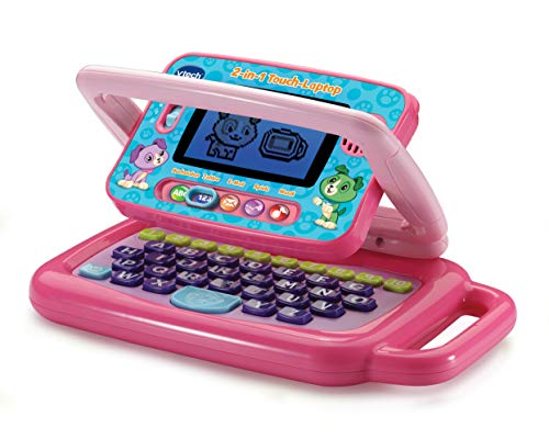 VTech 80-600954 - Ordenador portátil 2 en 1, Color Rosa