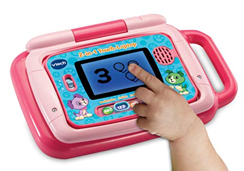 VTech 80-600954 - Ordenador portátil 2 en 1, Color Rosa