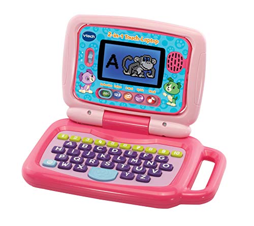 VTech 80-600954 - Ordenador portátil 2 en 1, Color Rosa