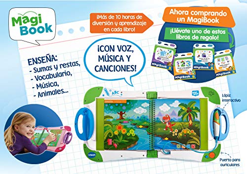 VTech- Animales Y Sus Crías Libro para Magibook, Multicolor, Talla Única (3480-480022)