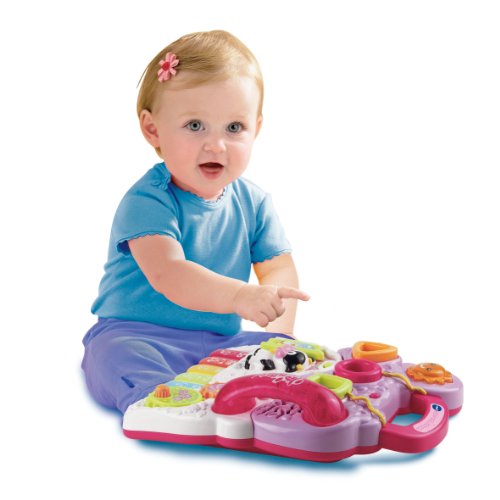 VTech Baby - Correpasillos andandín 2 en 1, Color Rosa, versión Alemana