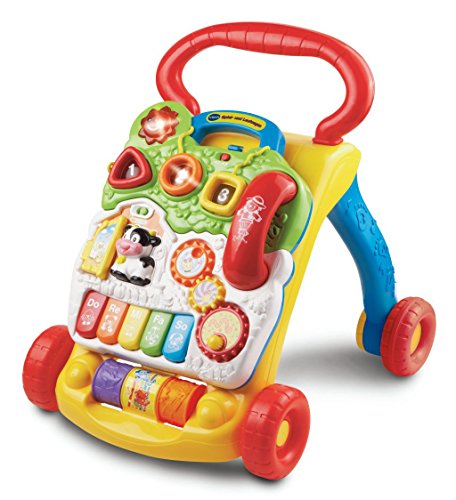 VTech Baby - Correpasillos andandín 2 en 1, Multicolor, versión Alemana