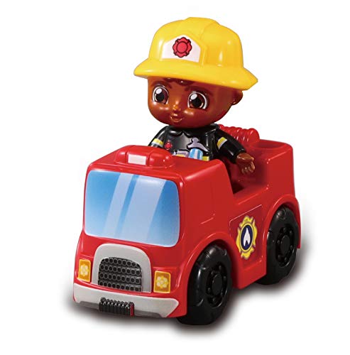 VTech- Camión de Bomberos 2 en 1, Convertible en estación. con más de 180 Canciones, Frases y melodías. (3480-529822)