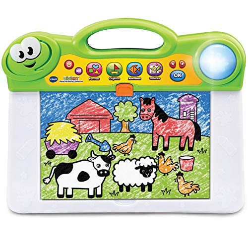 VTech- DigiART Pizarra Luces y Colores, Aprende a Colorear (3480-163822)