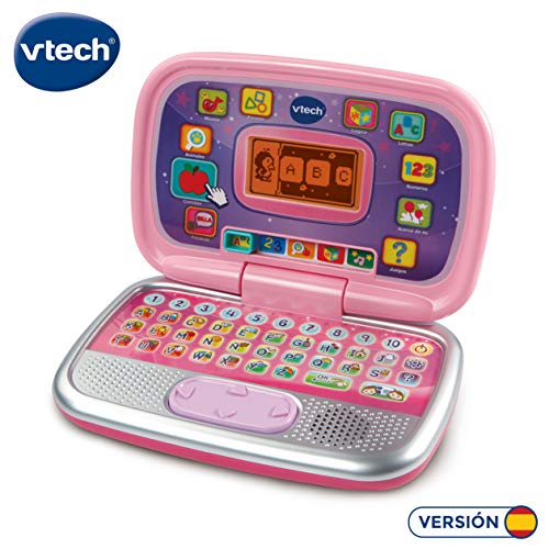 Vtech- Diverpink PC Ordenador Infantil Educativo para Niños, Color rosa, única (80-196357)