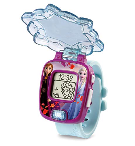 VTech- Frozen II, Anna y Elsa Disney Reloj Mágico Educativo, Multicolor, única (3480-518822)