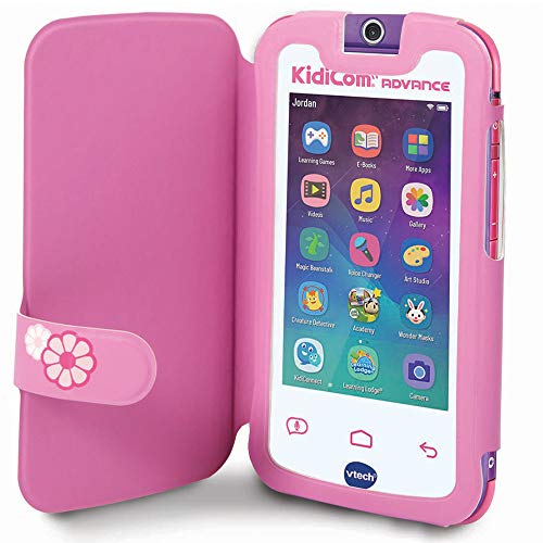 VTech - Funda Kidicom MAX, Color Rosa (80-401659)