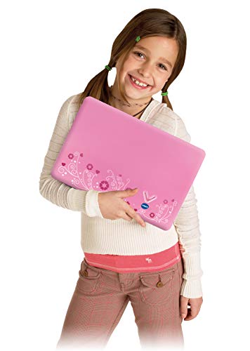 VTech - Genio Máster Color Bilingüe, Ordenador portátil para niños, pantalla a color, enseña vocabulario, matemáticas, ciencias a través de 180 actividades en español e inglés, color rosa (80-133867)