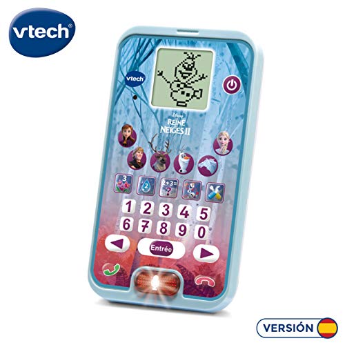 VTech II Disney frozen Teléfono Interactivo de Juguete, multicolor (3480-526122)