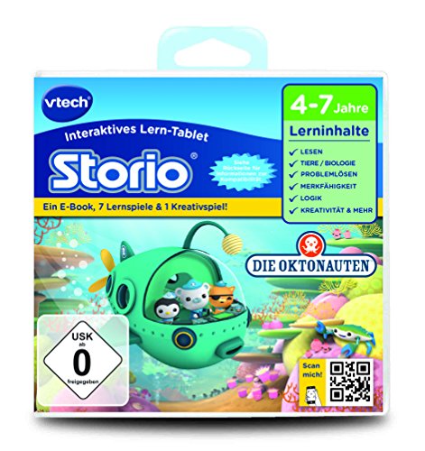 VTech - Juego Educativo, Storio 2 The Octonauts (80-234004) (versión en alemán)