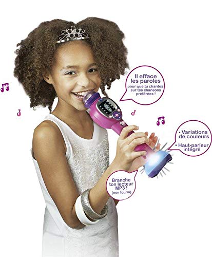 VTech Kidi Superstar Moov' - Electrónica para niños (Rosa, Púrpura, 6 año(s), Chica, AA, 64 mm, 64 mm)