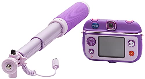 VTech- Kidizoom SelfieCam Cámara de Fotos, Color morado, única (3480-193722)