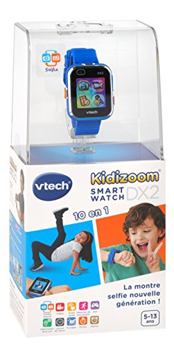 VTech Kidizoom Smart Watch DX2 - Reloj inteligente para niños, color azul (80-193805)