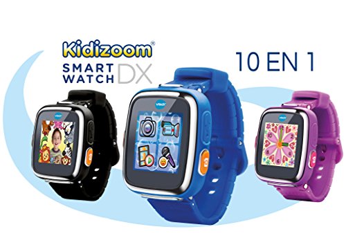 VTech Kidizoom Smartwatch Connect DX mauve - Electrónica para niños (Kids multifunctional gadget, Violeta, 5 año(s), 13 año(s), 3,66 cm (1.44"), 640 x 480 Pixeles). Idioma francés