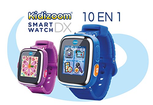 VTech Kidizoom Smartwatch Connect DX mauve - Electrónica para niños (Kids multifunctional gadget, Violeta, 5 año(s), 13 año(s), 3,66 cm (1.44"), 640 x 480 Pixeles). Idioma francés