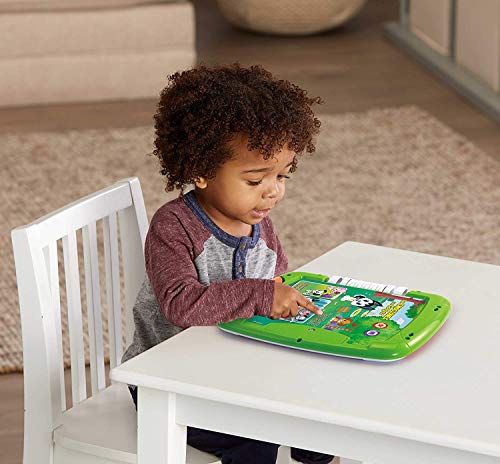 VTech - Libro/Tablet multiaventura, Tablet para niños +2 años, Tablero Interactivo y Libro Tradicional, aprende los Colores, Las Formas geométricas a través de Cuentos y páginas ilustradas