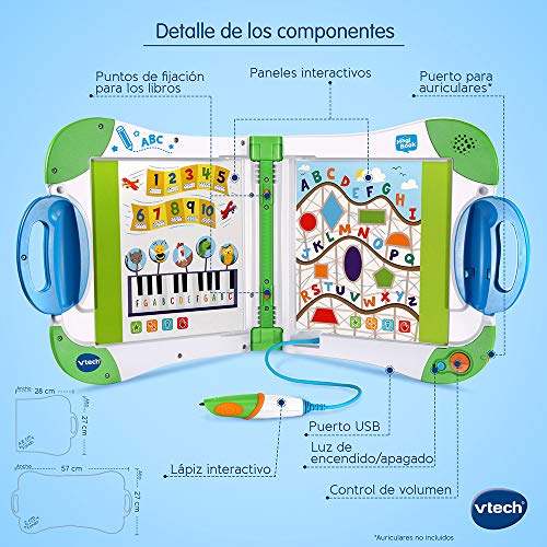 VTech - Magibook Juego Interactivo para Niños, Multicolor (80-602122)