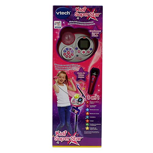 VTech Micrófono Kidi Super Star Karaoke, Multicolor (3480-178522)