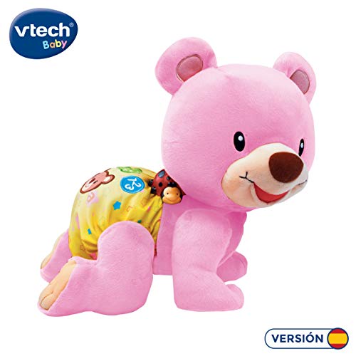 VTech- Osito Gateos Peluche, Color rosa (3480-181157)