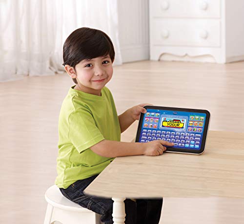 VTech - Pantalla en Color Juguete Educativa, Tableta Little App, Negro/Azul (3480-155222)