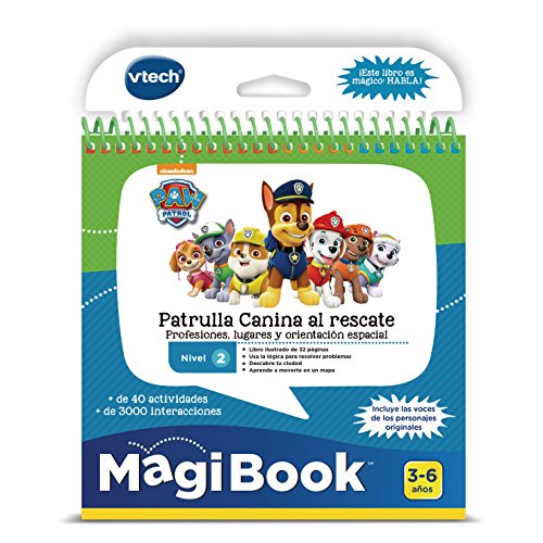 VTech – Patrulla Canina Libro para Magibook, Multicolor (3480-480222)