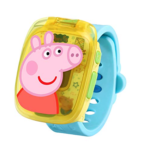 VTech- Peppa Pig Juguete Reloj, Color azul (3480-526067)