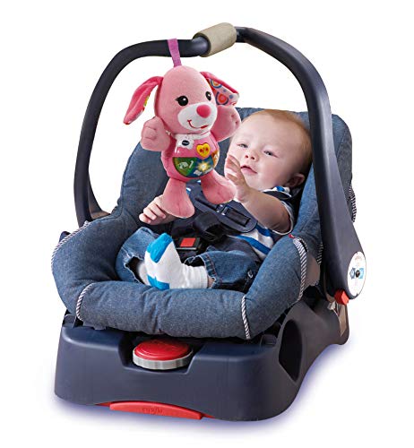 VTech- Pequeperrita Peluche Interactivo, Color rosa (3480-502357)