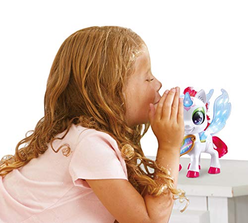 VTech- Sparklings Blanca Unicornio Interactivo, Multicolor (3480-530822)