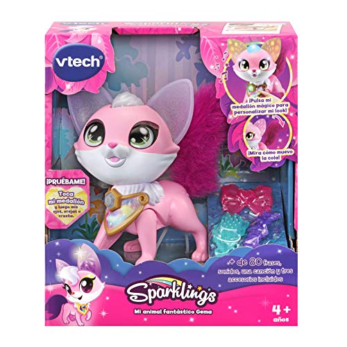 VTech- Sparklings Gema Unicornio Interactivo, Multicolor (3480-530267)