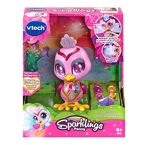 VTech- Sparklings Iris Pavo Real Interactivo, Multicolor (3480-532122)