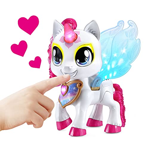 VTech Sparklings – Unicornio Stella – Juguete mágico Unicornio Luminoso – Versión FR